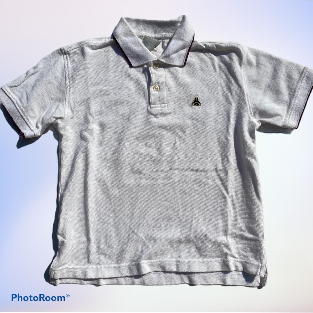 Old Navy, Boys Small White Polo T-shirt
